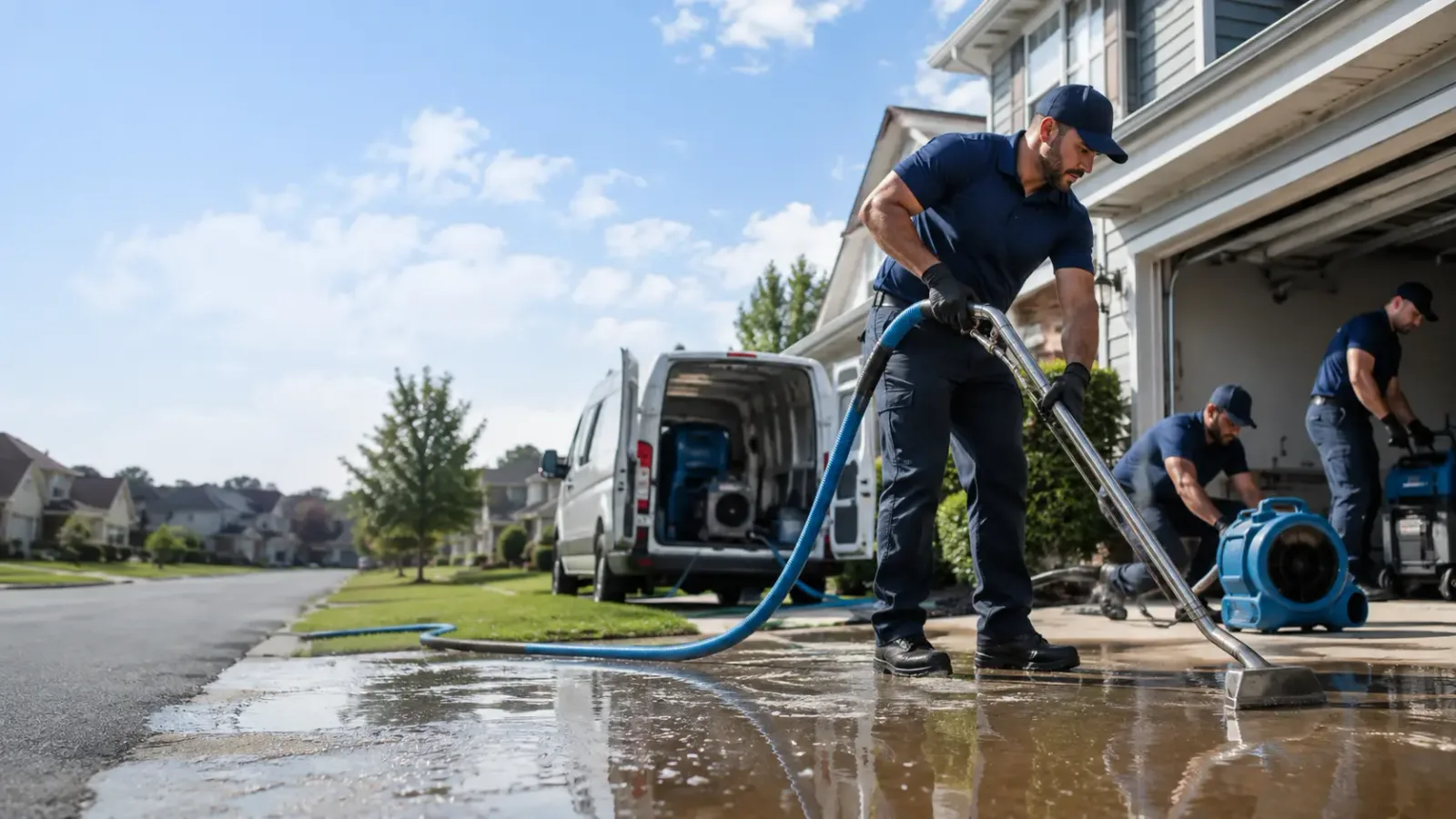Flood Damage Restoration in North Hills, CA